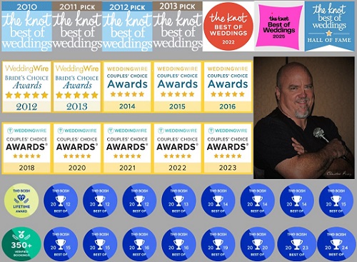 Pensacola Wedding Dj Charlie Roberts Awards 2025.